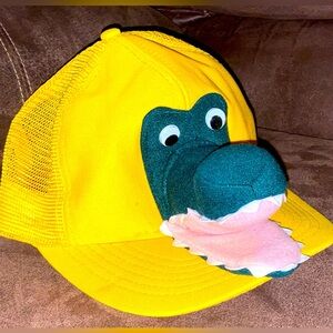 Vintage 80’s Designer Award Cap Snap Back Gator Hat